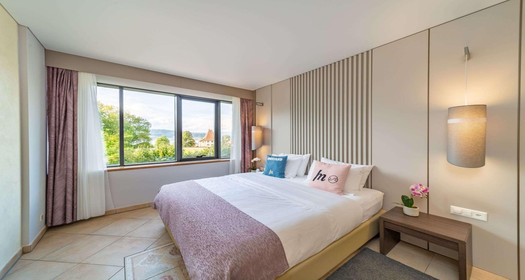 Seepark Hotel Murten Esterno foto