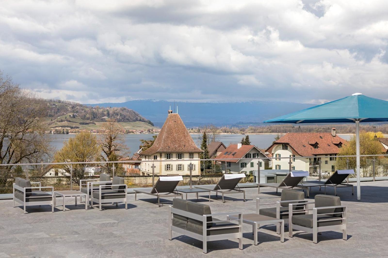Seepark Hotel Murten Esterno foto