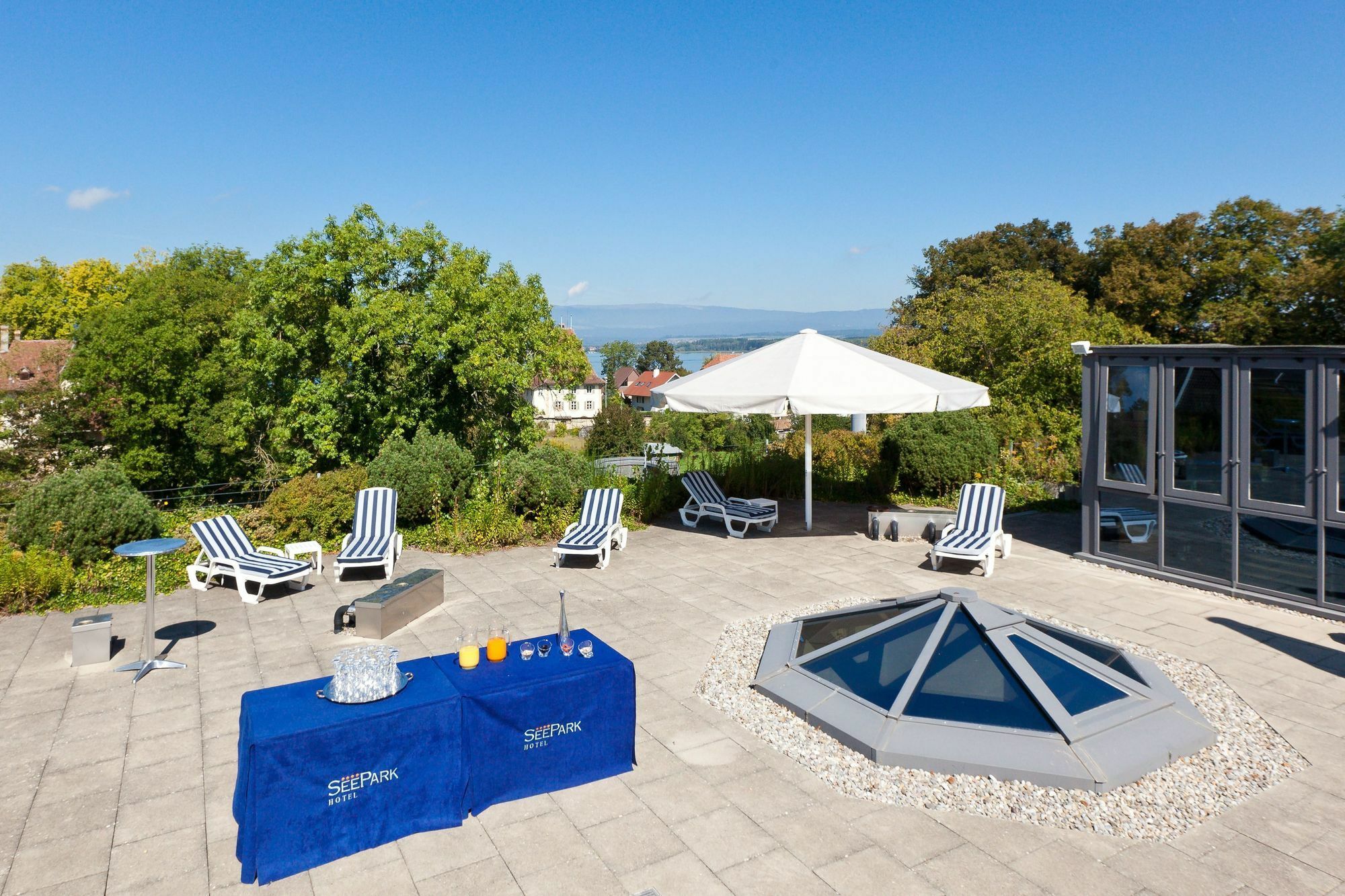 Seepark Hotel Murten Esterno foto